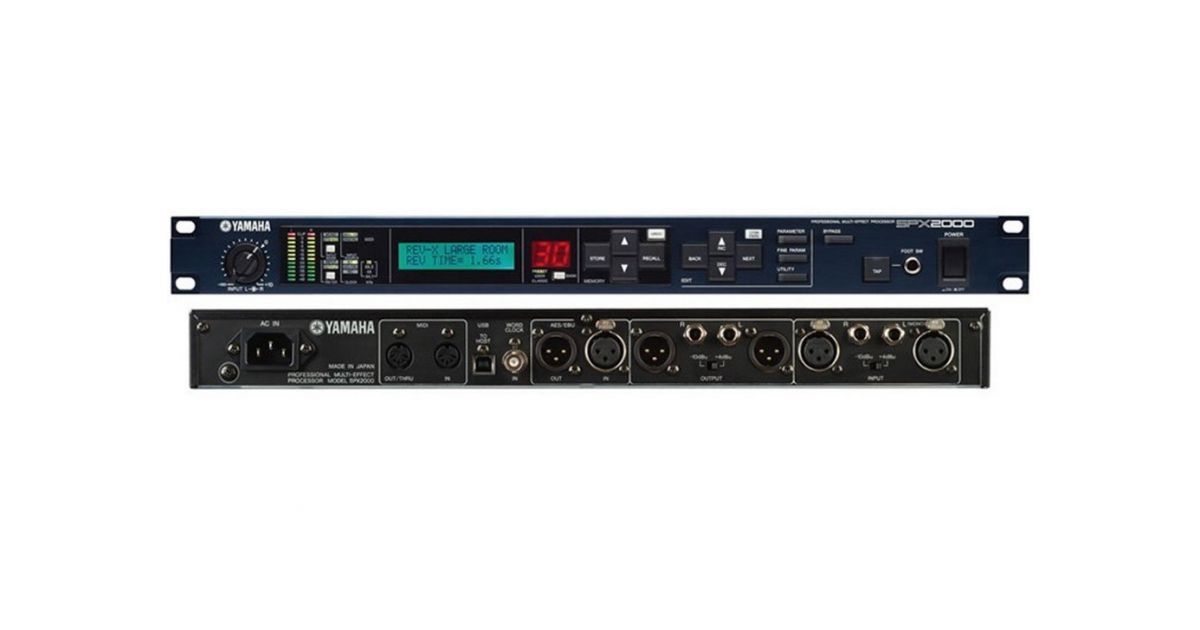 ◁ Процесор ефектів Yamaha SPX2000 • найкраща ціна • купити у